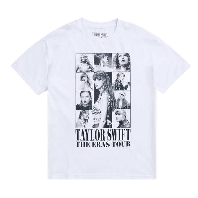 Taylor Swift The Eras Tour White T-Shirt – Official Store